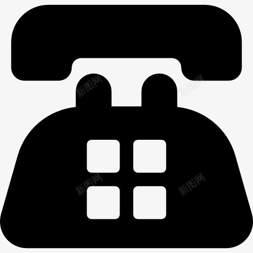 老电话图标png_新图网 https://ixintu.com 技术 电话