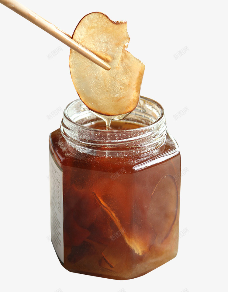 秋梨膏里的梨片png免抠素材_新图网 https://ixintu.com 健康水果梨膏 大片雪梨 天然梨片 无添加梨膏 水果雪梨 秋梨膏 雪梨甜品