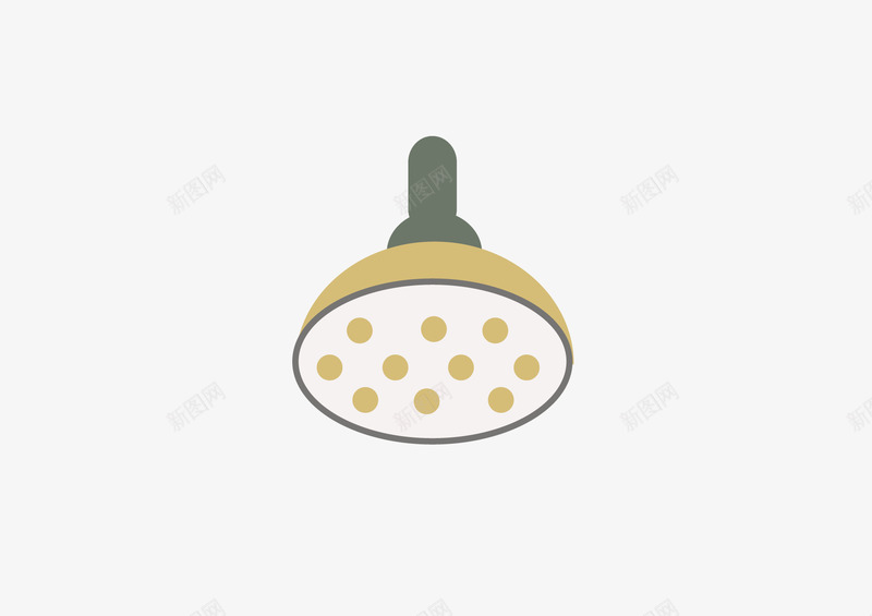 喷头图标png_新图网 https://ixintu.com 厕所物品 洗浴用品 浴室图标 浴室物品