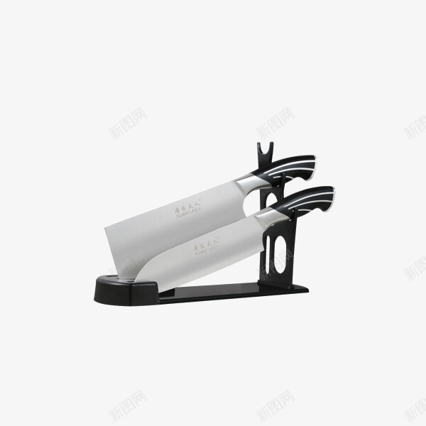 居家夫人刀具套装png免抠素材_新图网 https://ixintu.com 产品实物 切片刀 切菜刀 厨刀 厨房刀具 砍骨刀 菜刀