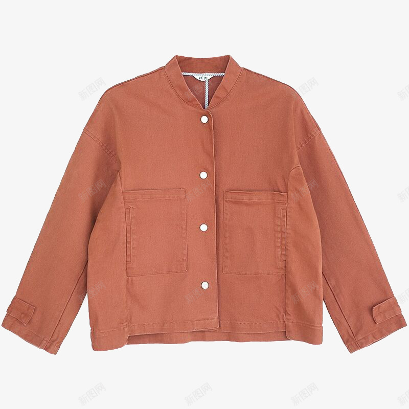 立领衬衫png免抠素材_新图网 https://ixintu.com 产品实物 工装 纯色