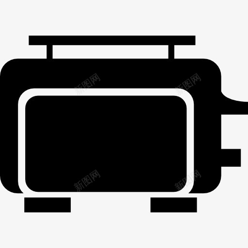 烤面包机图标png_新图网 https://ixintu.com 做饭 包装 厨房 厨房电器 工具 工具和用具 烤面包 烤面包机 烹饪
