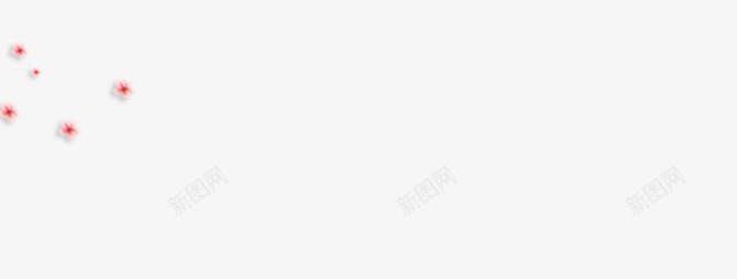 白色小花左边角装饰png免抠素材_新图网 https://ixintu.com 小花 白色 装饰 边角