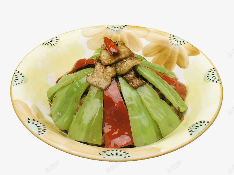 农家小炒肉png免抠素材_新图网 https://ixintu.com 中华美食 农家菜 家常菜 特色小炒肉 美味熟菜 餐饮美食