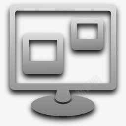 远程桌面nouve侏儒灰色图标png_新图网 https://ixintu.com desktop remote 桌面 远程