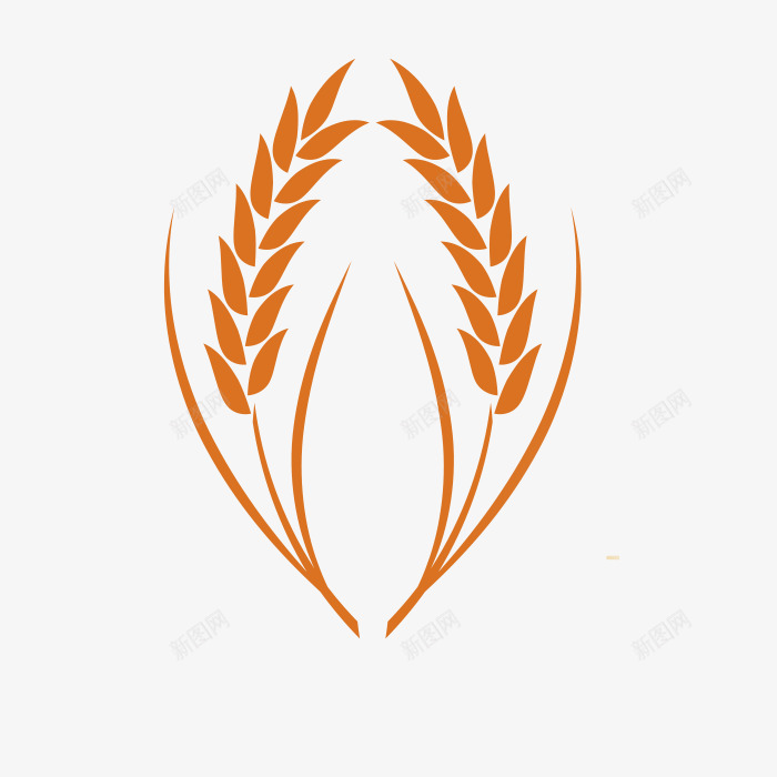 手绘粮食png免抠素材_新图网 https://ixintu.com 手绘画 矢量装饰 粮食 装饰 麦穗