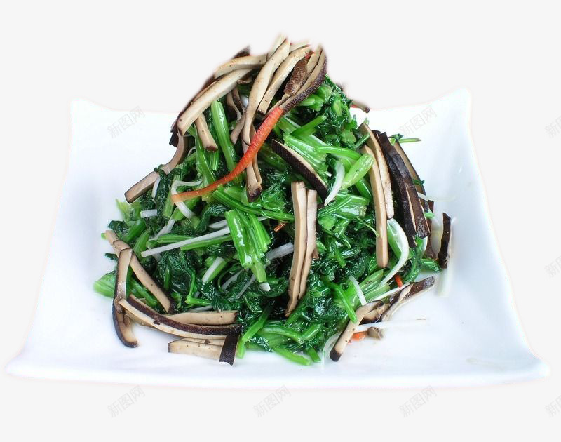 特色拌菜png免抠素材_新图网 https://ixintu.com 小菜 拌菜 绿色 装饰