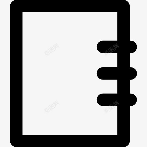 电话簿图标png_新图网 https://ixintu.com 电话簿 联系人 议程 记事本 通讯 邮件