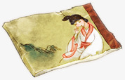 手绘中国风本子图标png_新图网 https://ixintu.com 中国风 手绘 本子