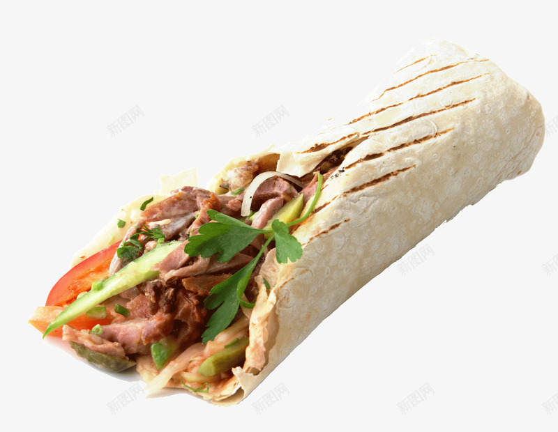北京肉卷png免抠素材_新图网 https://ixintu.com 北京小吃 北京特色 北京肉卷 老北京肉卷 肉卷 食物 鸡肉卷