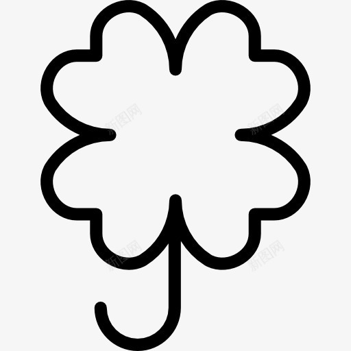三叶草图标png_新图网 https://ixintu.com 三叶草 叶 植物 自然 花园 运气好的话