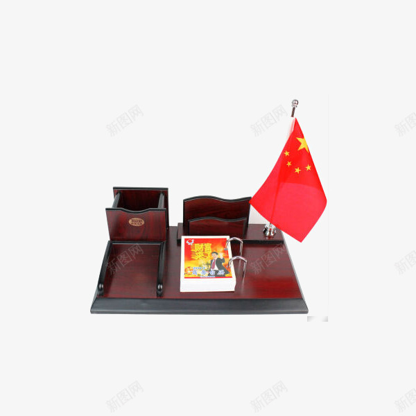 欧唛木质仿红木台历笔筒收纳png免抠素材_新图网 https://ixintu.com 2017台历 oumai 产品实物 台历 日历