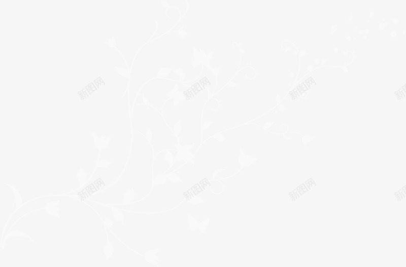 纯白色花朵透明装饰png免抠素材_新图网 https://ixintu.com 白色 花朵 装饰 透明