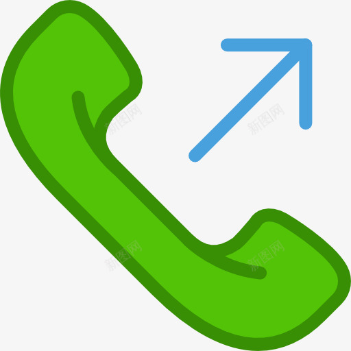 电话图标png_新图网 https://ixintu.com 发送 手机 电话 界面