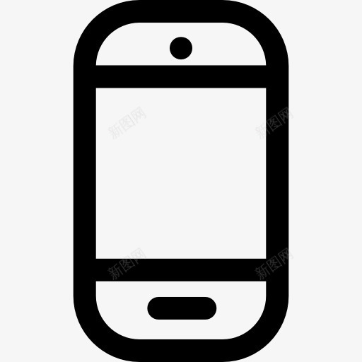 智能手机的外形图标png_新图网 https://ixintu.com 手机 手机的外形 技术 智能手机 电话
