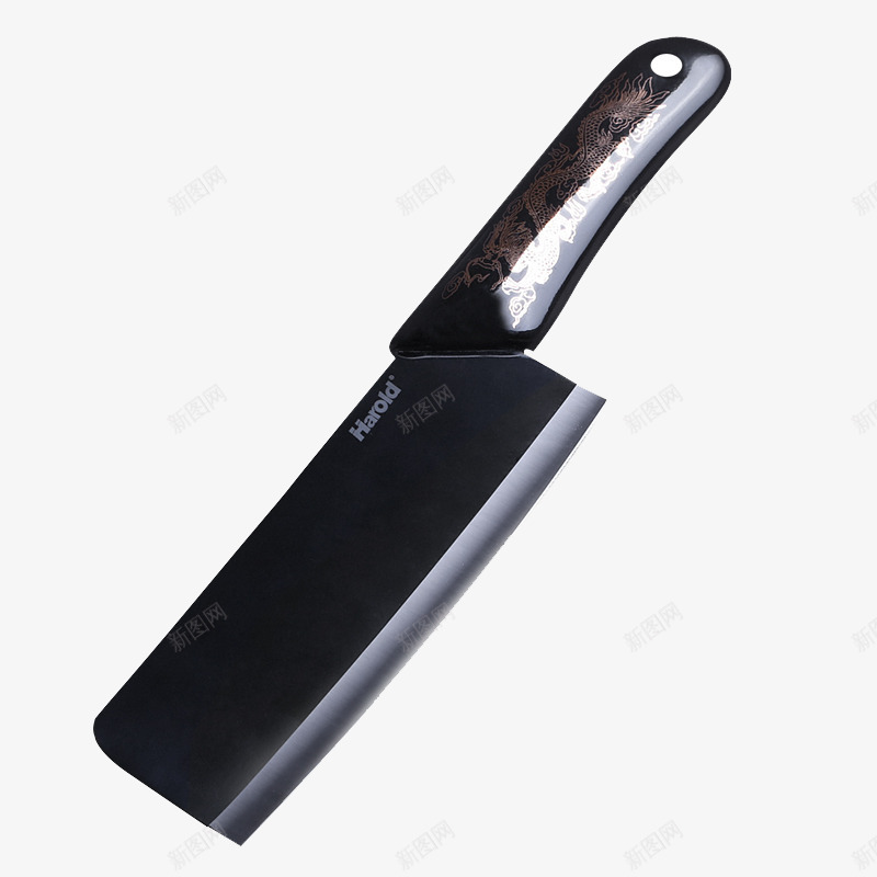 纯正黑刃陶瓷砍刀png免抠素材_新图网 https://ixintu.com 产品实物 刀 切肉刀 厨刀 厨房刀具 片刀 砍刀 菜刀 陶瓷刀 陶瓷砍刀