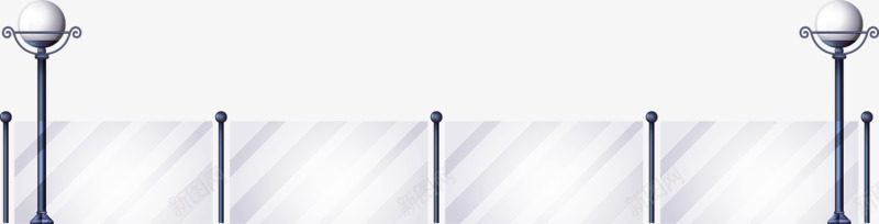 手绘围栏png免抠素材_新图网 https://ixintu.com 围栏 栅栏 栏杆