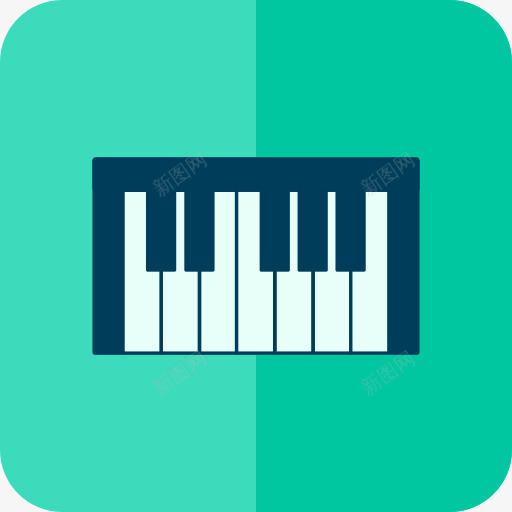 键盘音乐钢琴平绿png免抠素材_新图网 https://ixintu.com Keyboard music piano 钢琴 键盘 音乐