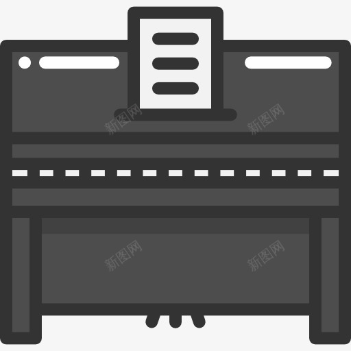 钢琴图标png_新图网 https://ixintu.com 乐器 按键 管弦乐队 酿酒 钢琴 键盘 音乐 音乐和多媒体