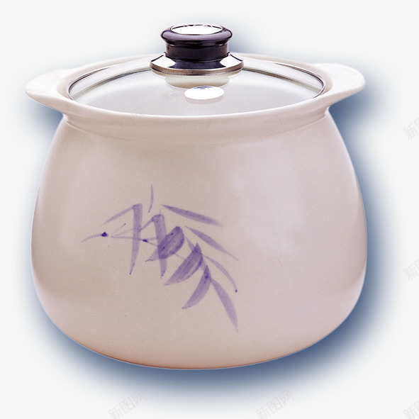 白色锅png免抠素材_新图网 https://ixintu.com 厨房用品 家庭煲汤 煲汤锅 白色