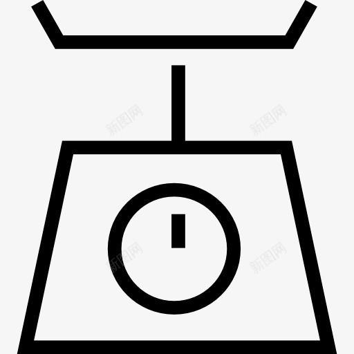 厨房秤概述图标png_新图网 https://ixintu.com 卡通秤 厨房工具 厨房用具 尺度 工具 工具和用具 概述
