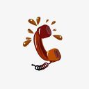 电话番茄酱图标png_新图网 https://ixintu.com phone 电话