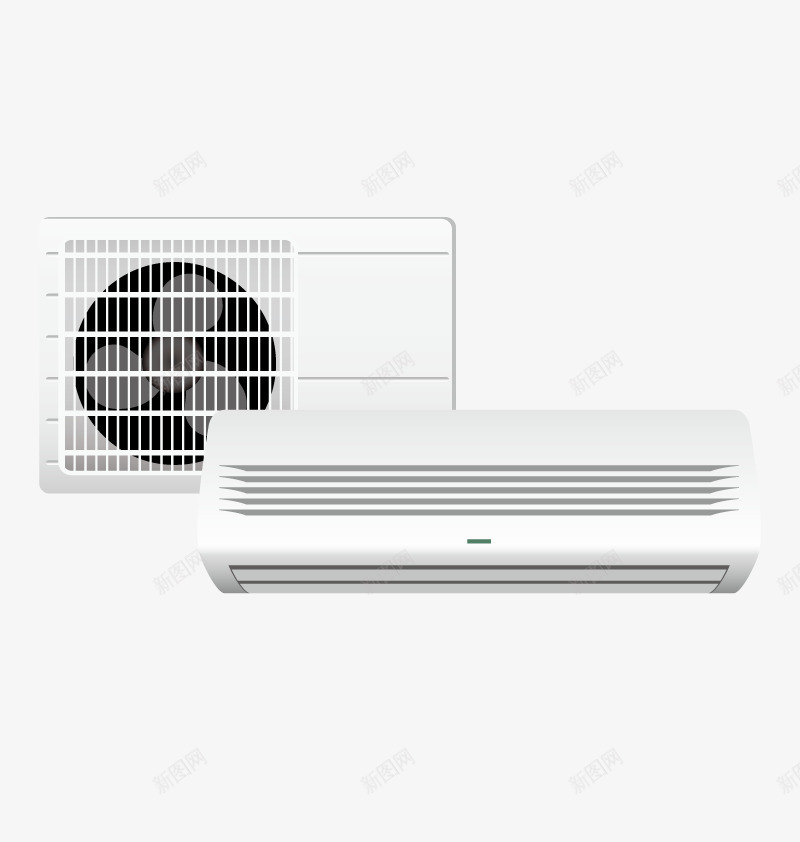 家装空调png免抠素材_新图网 https://ixintu.com PNG图片 小匹 矢量素材 高清
