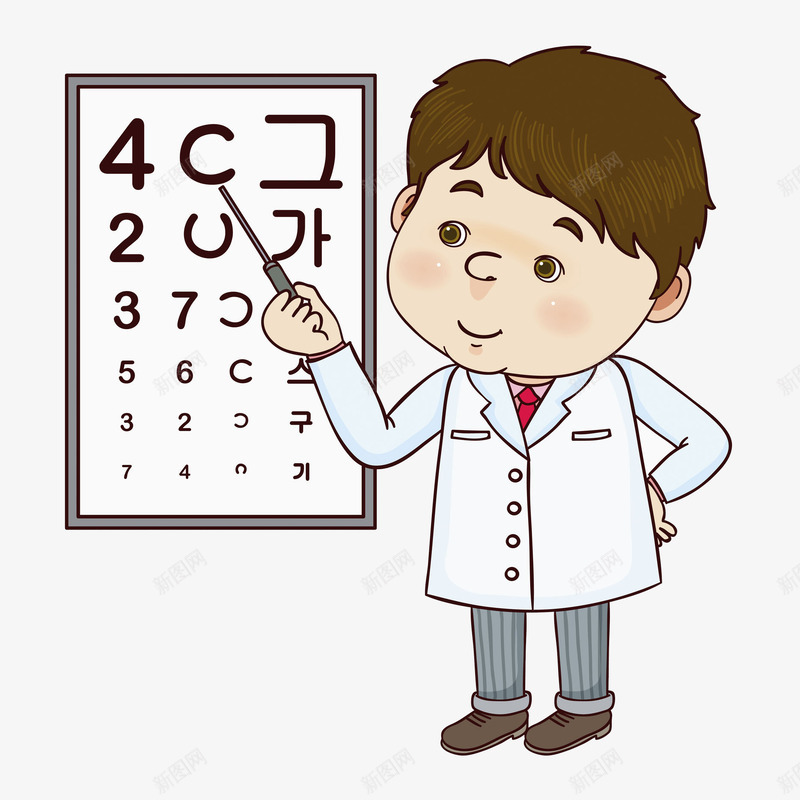 手绘男孩png免抠素材_新图网 https://ixintu.com 医生 卡通 大写字母 手绘 水彩 男孩 英文字母 黑色