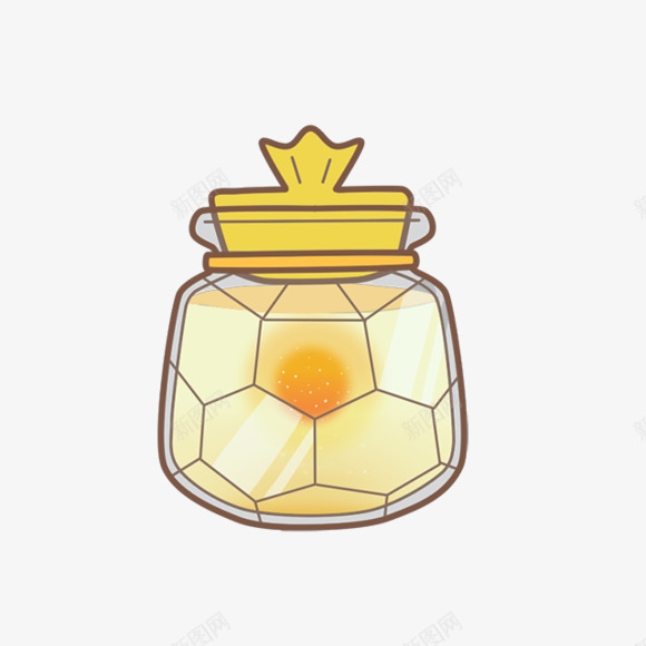 黄色置物品手绘风格png免抠素材_新图网 https://ixintu.com 物品 风格 黄色