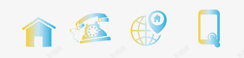 地址电话图标矢量图eps_新图网 https://ixintu.com 卡通素材 地址图标 地址电话 地址电话图标 小图标地址 电话图标 矢量图 联系方式图标