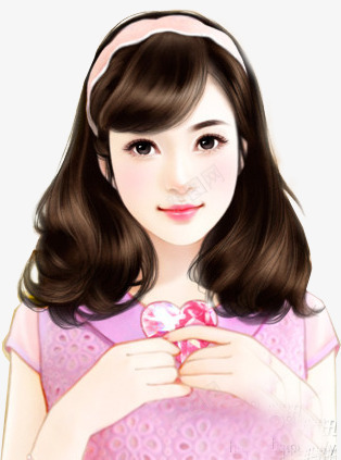 现代美女png免抠素材_新图网 https://ixintu.com 中国风 人物 卡通 唯美 女神 手绘 现代美女 美女