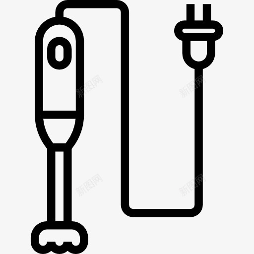搅拌机图标png_新图网 https://ixintu.com 厨房用具 器皿 工具 搅拌机 烹饪 食品和餐厅
