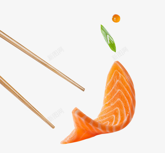 生鱼片psd免抠素材_新图网 https://ixintu.com 吃 生鱼片 筷子