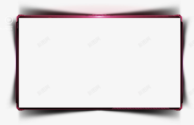 紫色简约框架边框纹理png免抠素材_新图网 https://ixintu.com 免抠PNG 框架 简约 紫色 边框纹理