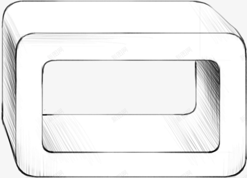 黑色手绘创意室内装饰png免抠素材_新图网 https://ixintu.com 创意 室内 装饰 黑色
