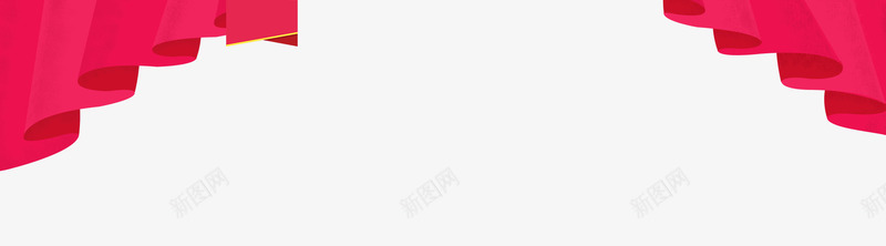 粉色手绘卡通幕布png免抠素材_新图网 https://ixintu.com 卡通 幕布 粉色