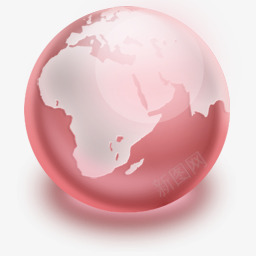 红地球纯优雅的图标png_新图网 https://ixintu.com Earth Red 地球 红