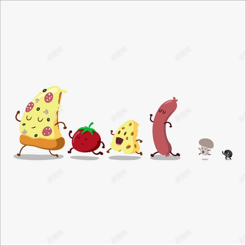 奶酪披萨png免抠素材_新图网 https://ixintu.com 热狗食物 高清