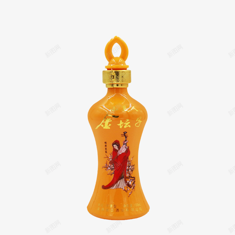 古井镇金坛子小美人特惠白酒png免抠素材_新图网 https://ixintu.com 150ml 42度 产品实物 窖香浓郁