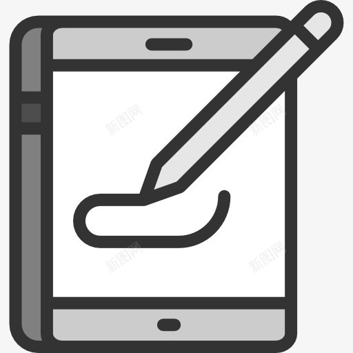 平板图标png_新图网 https://ixintu.com iPad 技术 电子 苹果平板电脑 触摸屏