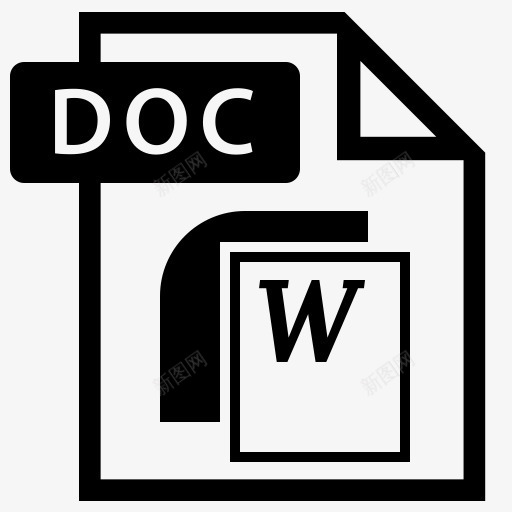 doc字品牌amp应用图标png_新图网 https://ixintu.com Doc doc word 字