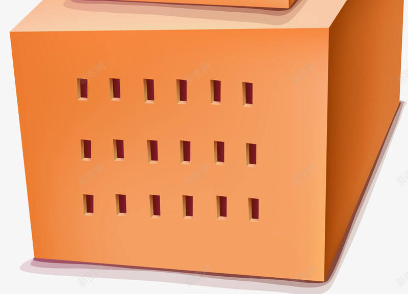 卡通职员站在高楼建筑png免抠素材_新图网 https://ixintu.com PNG 卡通职员 女性 指天 男性 高楼建筑
