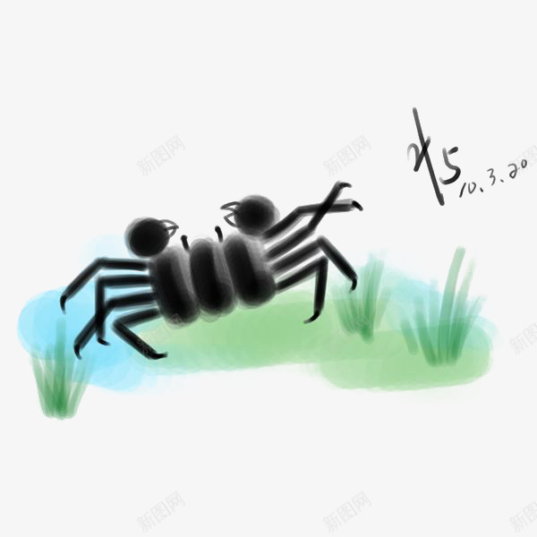彩色水墨画螃蟹png免抠素材_新图网 https://ixintu.com 中国风 大闸蟹 广告设计 水墨画 水墨螃蟹 水墨蟹 美食 螃蟹 蟹 蟹文化 设计
