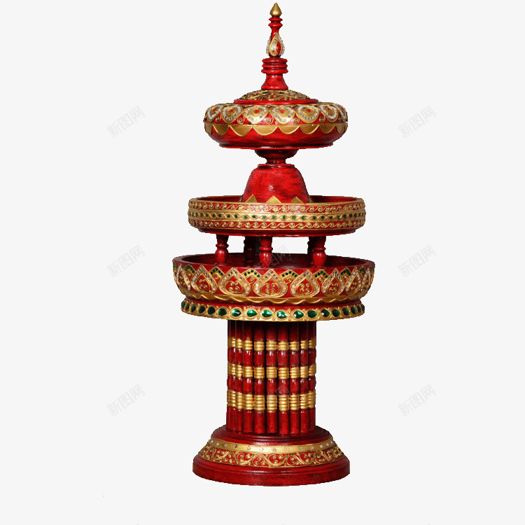 泰国进口工艺品木雕摆件png免抠素材_新图网 https://ixintu.com 东南亚风格居家 泰式 饰品