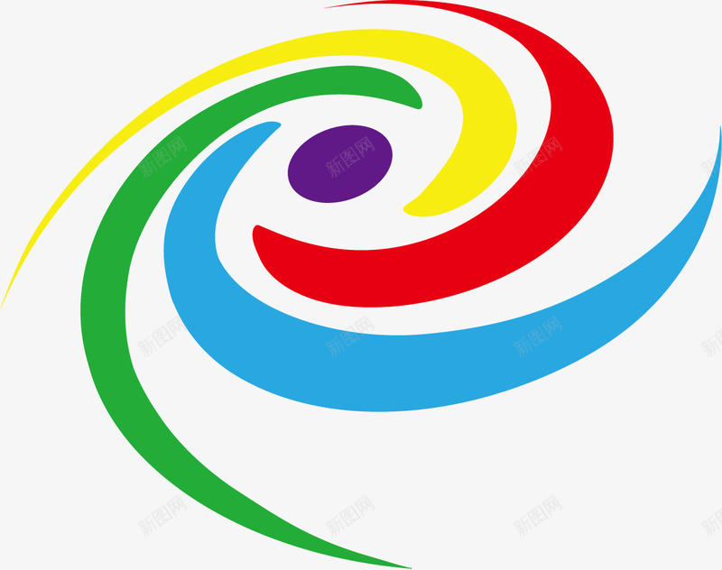 创意标志图标png_新图网 https://ixintu.com logo 圆形创意 标志设计 风车设计