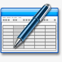 电子表格水光泽图标png_新图网 https://ixintu.com spreadsheet 电子表格