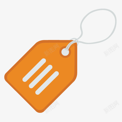 黄色吊牌png免抠素材_新图网 https://ixintu.com 卡通吊牌 卡通柜子吊牌 卡通衣服吊牌 吊牌