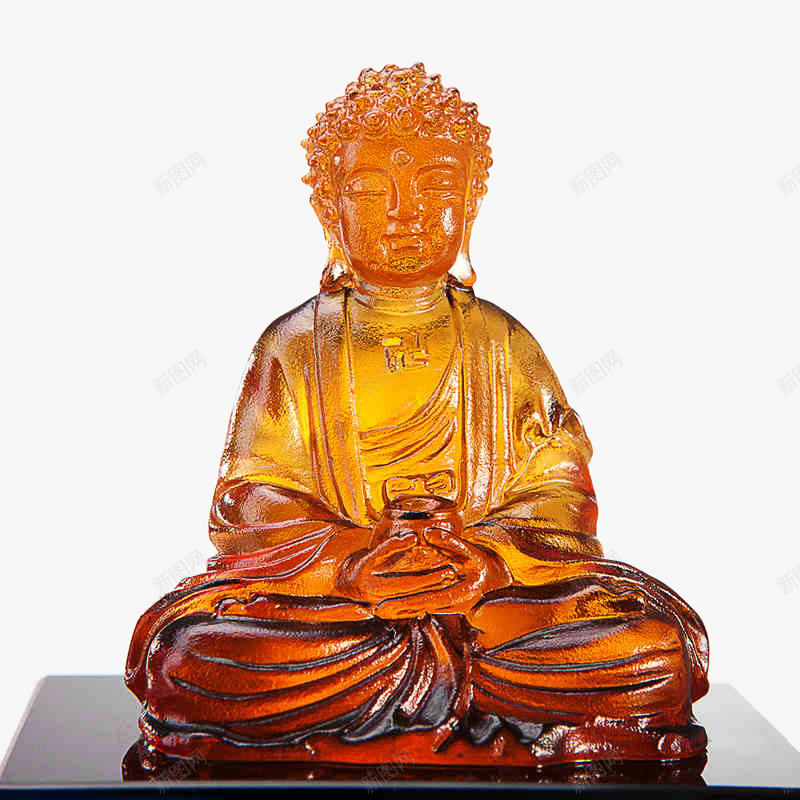 观音汽车摆件png免抠素材_新图网 https://ixintu.com 产品实物 摆件 汽车香水 观音 金色