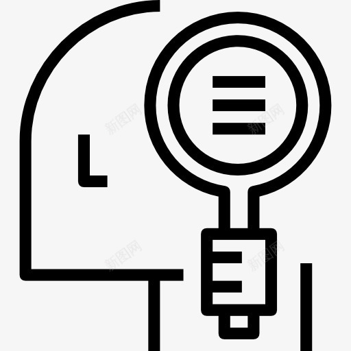 智能图标png_新图网 https://ixintu.com 人 思想 思考 智慧 研究