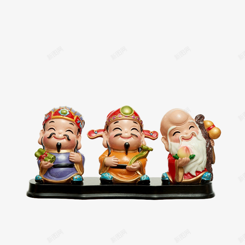 q版福禄寿公仔png免抠素材_新图网 https://ixintu.com q版公仔 摆件 摆设 福禄喜 福禄寿
